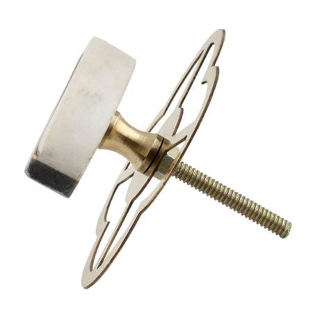 Grey And White Stone Knobs